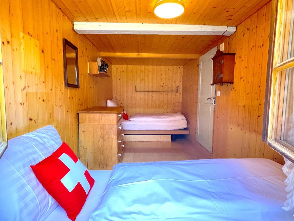 Swisshut Stunning Views Alps Lake - Chalet Erli Darligen Екстер'єр фото