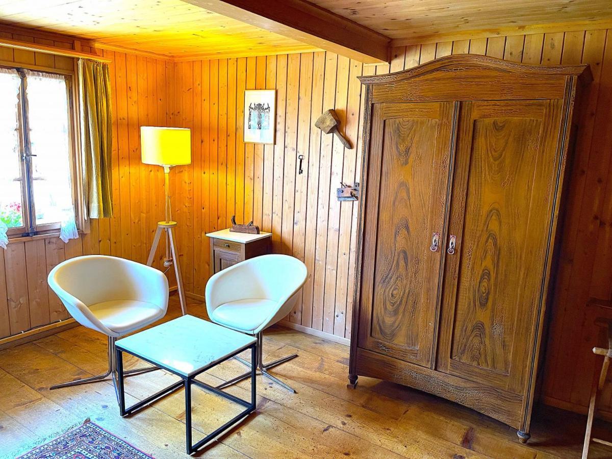 Swisshut Stunning Views Alps Lake - Chalet Erli Darligen Екстер'єр фото