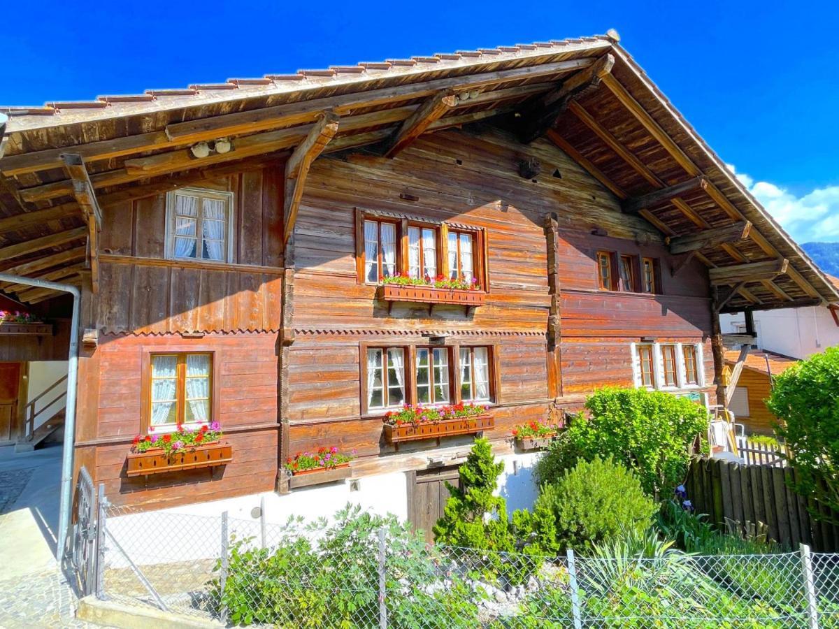 Swisshut Stunning Views Alps Lake - Chalet Erli Darligen Екстер'єр фото