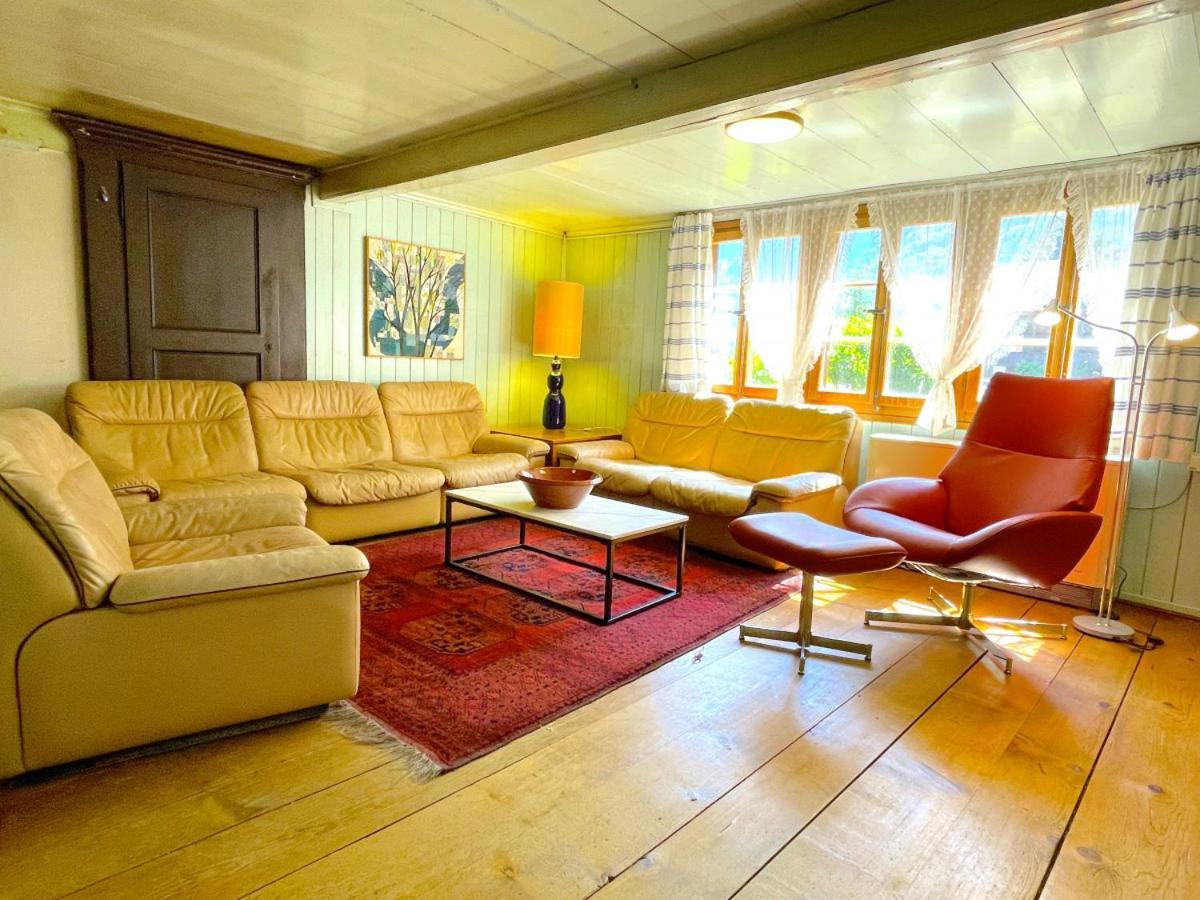 Swisshut Stunning Views Alps Lake - Chalet Erli Darligen Екстер'єр фото