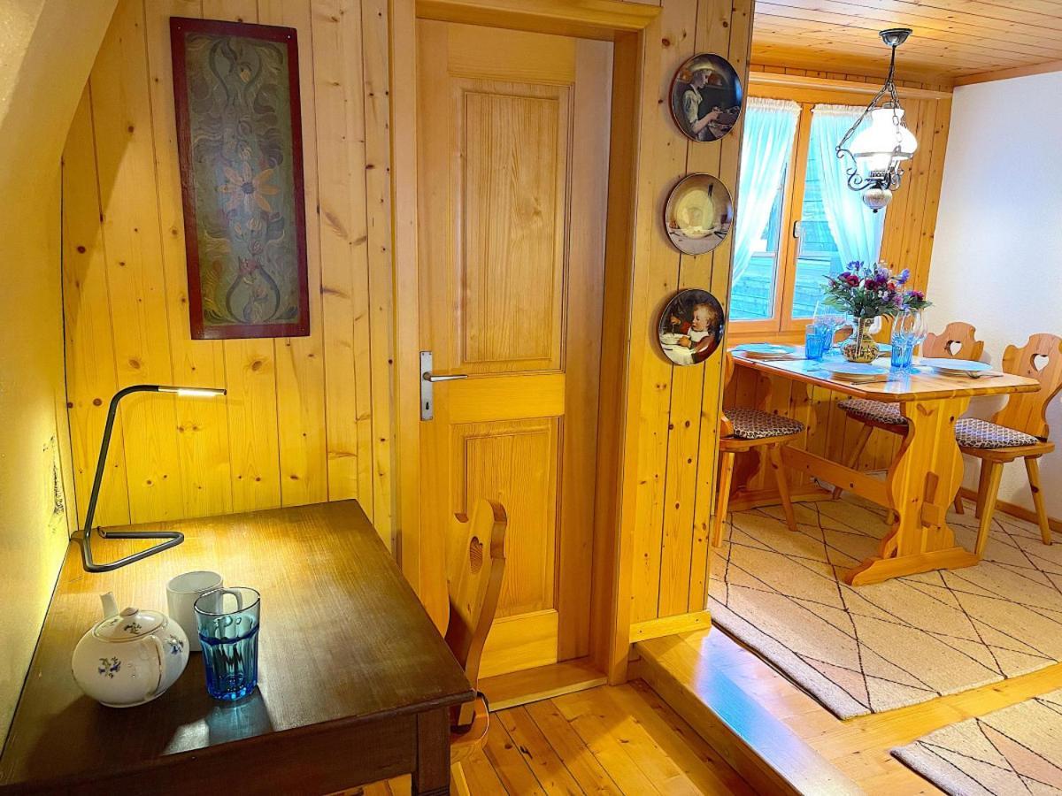 Swisshut Stunning Views Alps Lake - Chalet Erli Darligen Екстер'єр фото